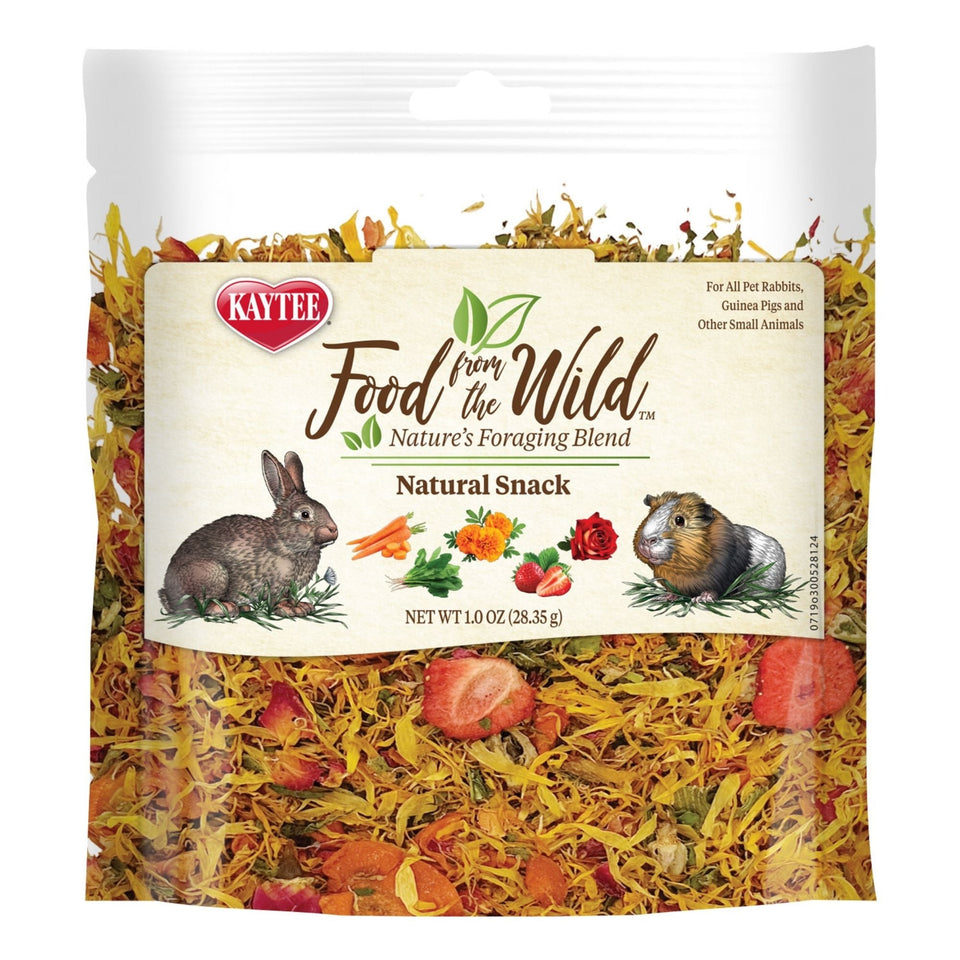 Kaytee Food From the Wild Natural Snack Rabbit and Guinea Pig 1ea/1oz.