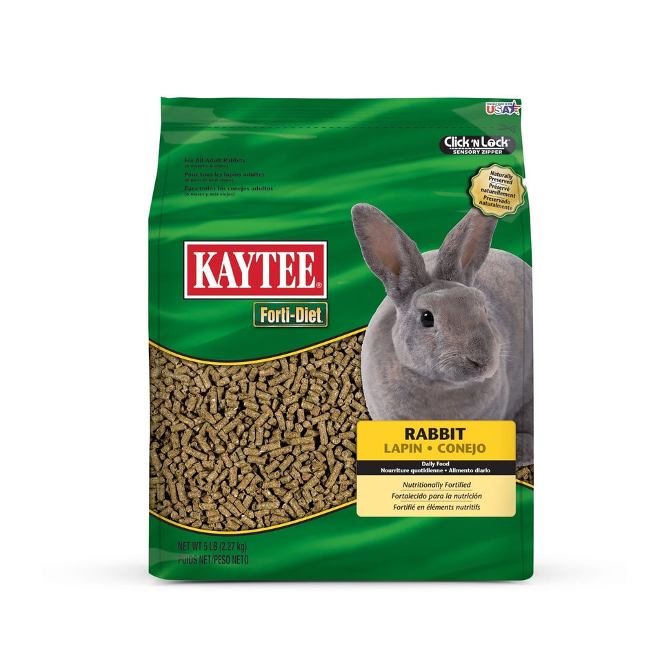 Kaytee Forti Diet Rabbit Food 1ea/5 lb - Small Animal Food