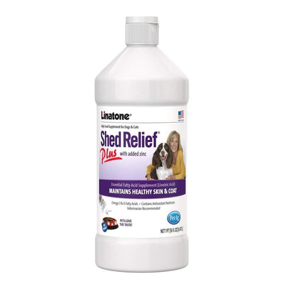 Lambert Kay Linatone Shed Relief Plus for Dogs & Cats 16 oz