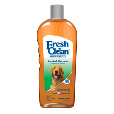 Fresh N Clean Protein Infused Fresh Clean Scent Pet Shampoo 18 fl oz