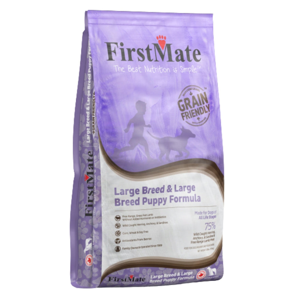 Firstmate Dog Grain Friendly Large Breed Puppy + Adult 25Lb.