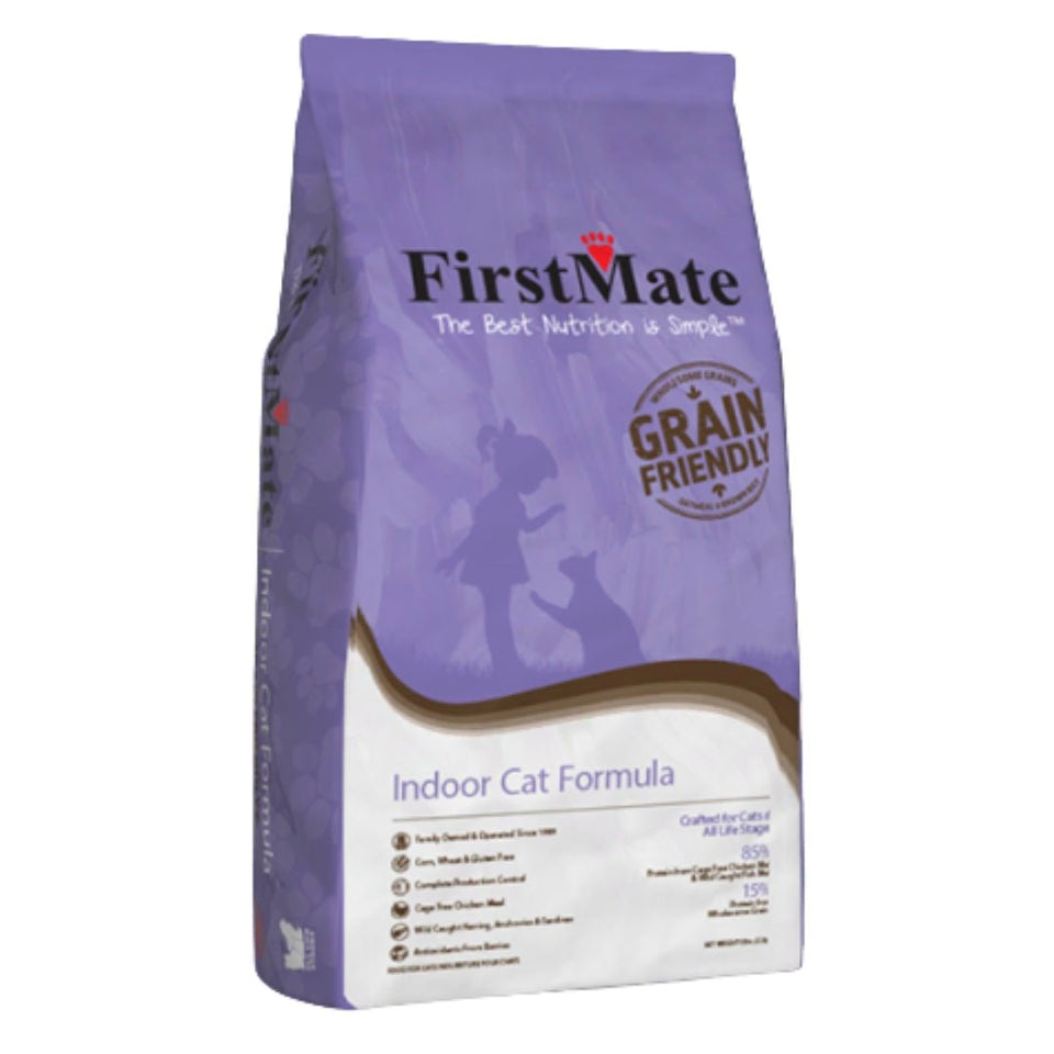 FirstMate Grain-Friendly Indoor Dry Cat Food, 13.2 lb
