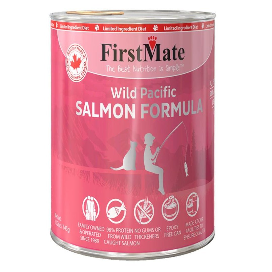 Firstmate Cat Limited Ingredient Grain Free Salmon 12.2oz. (Case of 12) - Pets Perfect