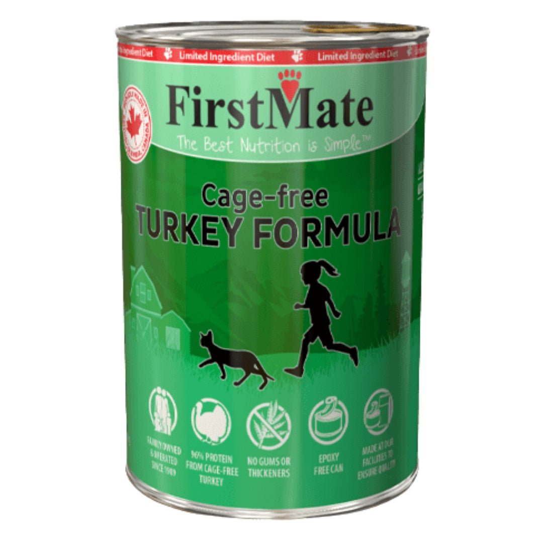 Firstmate Cat Limited Ingredient Grain Free Turkey 12.2oz. (Case of 12) - Pets Perfect
