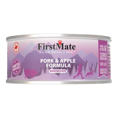 Firstmate Cat Limited Ingredient Grain Free Pork & Apple 3.2oz. (Case of 24)