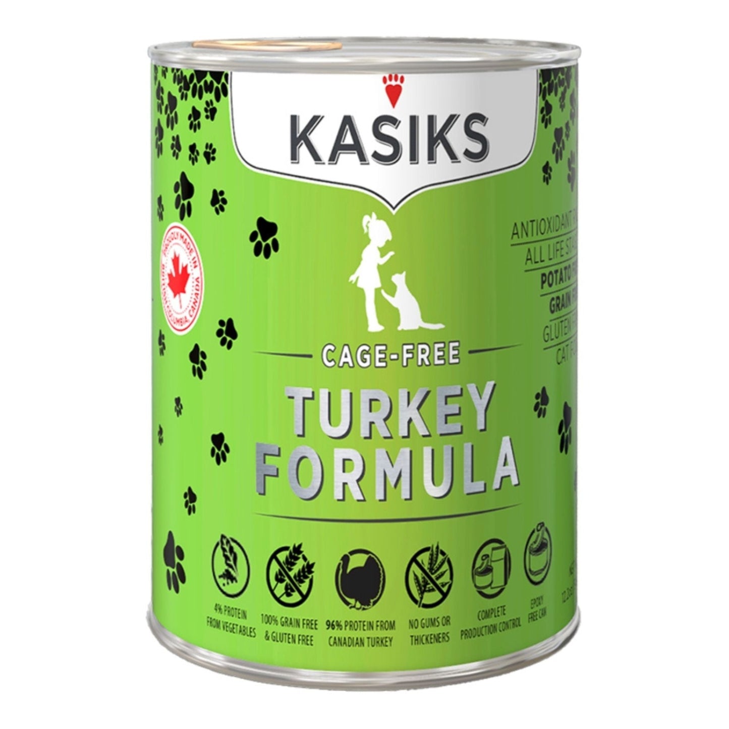 Firstmate Cat Kasiks Grain-Free Turkey, 12.2 oz 12 ct