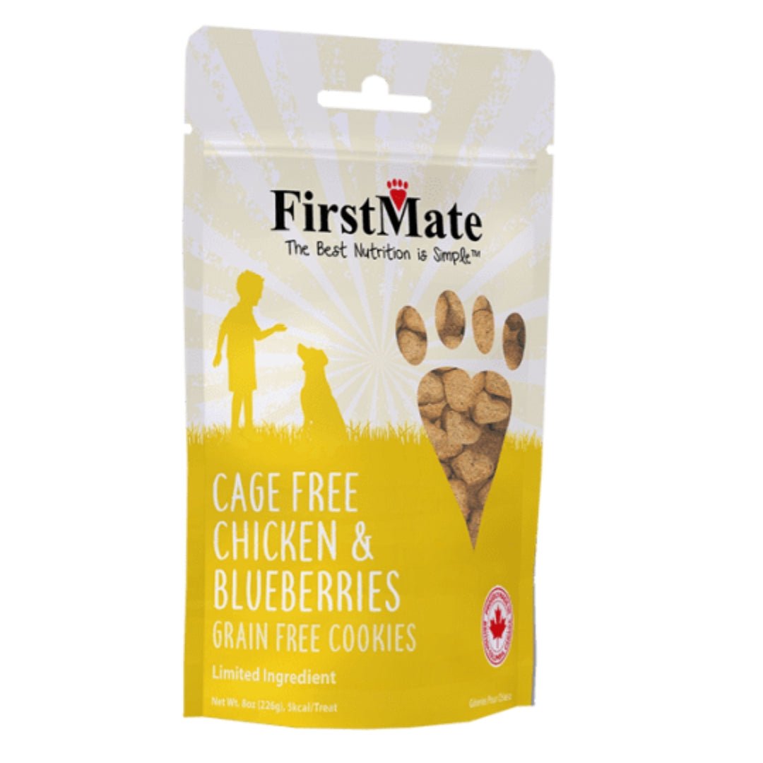 Firstmate Dog Limited Ingredient Grain Free Chicken Blueberry Treat 10Lb. Bulk - Pets Perfect