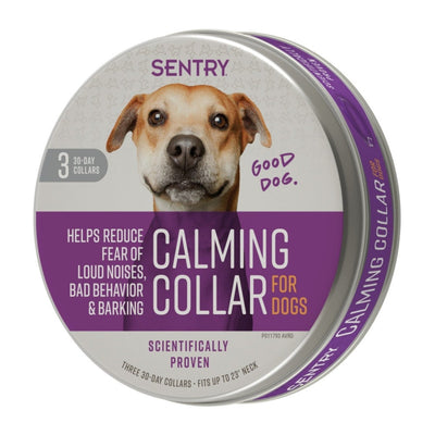 SENTRY Calming Dog Collar for Dogs 0.75 oz, 3 ct - Pets Perfect