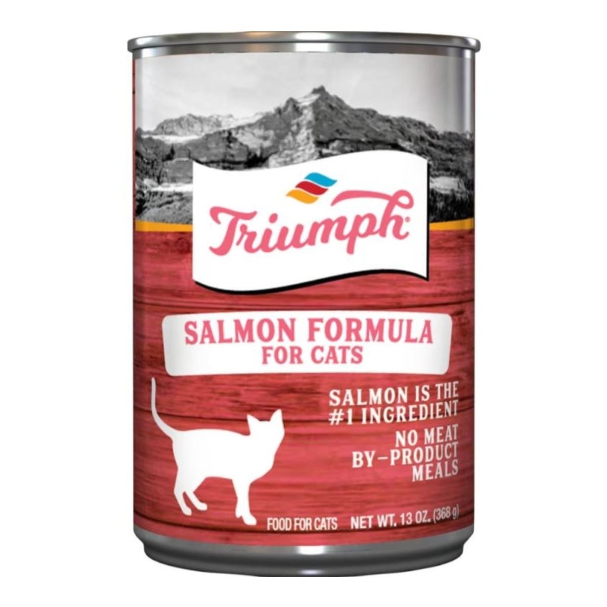 Triumph Canned Cat Food Salmon 13oz. (Case of 12) - Pets Perfect