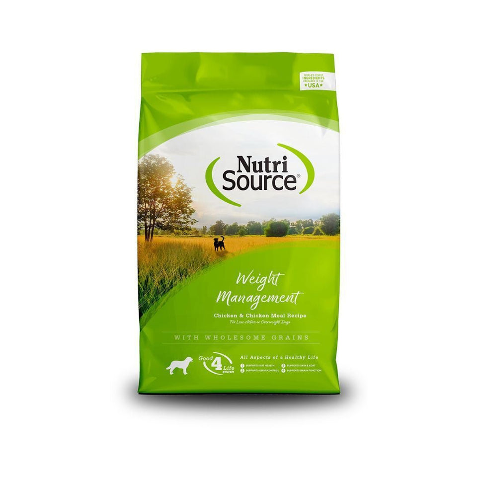 Nutrisource Dog Weight Management Chicken & Rice 15 lb - Pets Perfect
