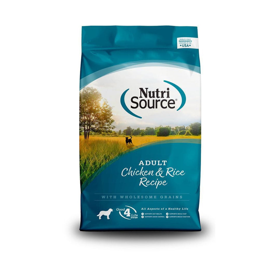 Nutrisource Dog Adult Chicken & Rice 5 lb - Pets Perfect