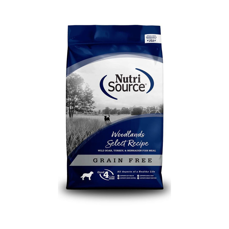 Nutrisource Dog Grain-Free Woodlands Select Boar & Turkey, 5 lb - Pets Perfect