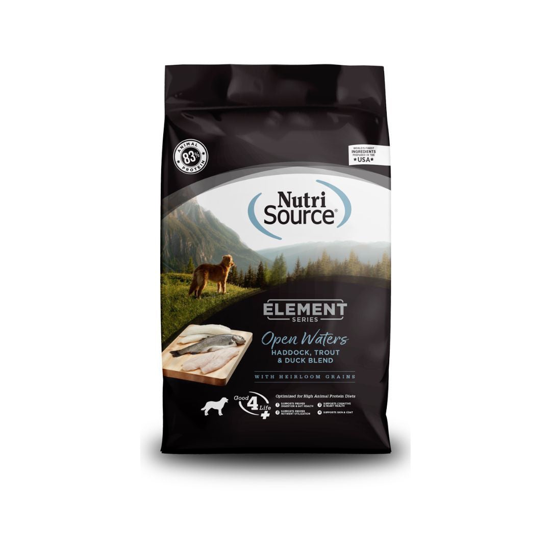 NutriSource Element Series Dry Dog Food Open Waters 24 lb