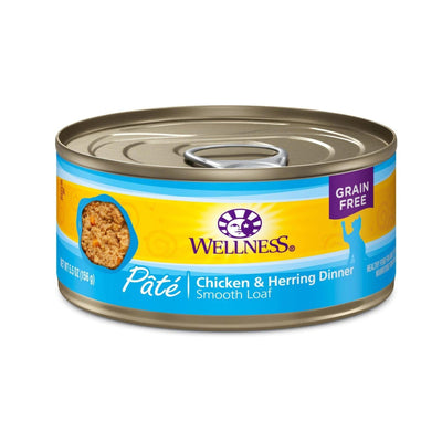 Wellness Cat Complete Health GF Chicken Herring Pate 5.5 oz. 24 ct