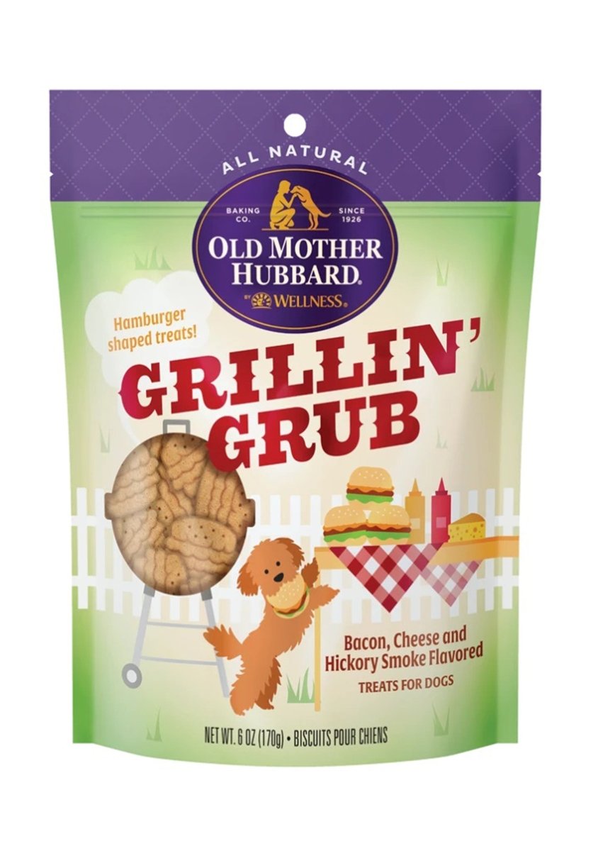 Omh Grillin Grub Seasonal Dog Treats 6 oz - Pets Perfect