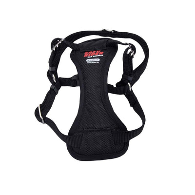 Easy Rider Adjustable Car Dog Harness, Black 12-18 in, X-Small