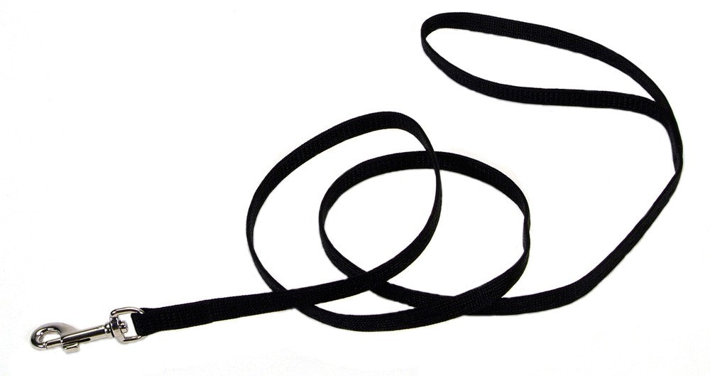 Coastal SinglePly Nylon Dog Leash Black, 1ea/3/8 In X 4 ft