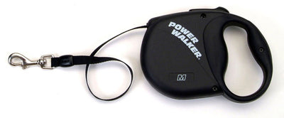 Coastal Retractable Dog Leash, Black, 16 ft, Medium
