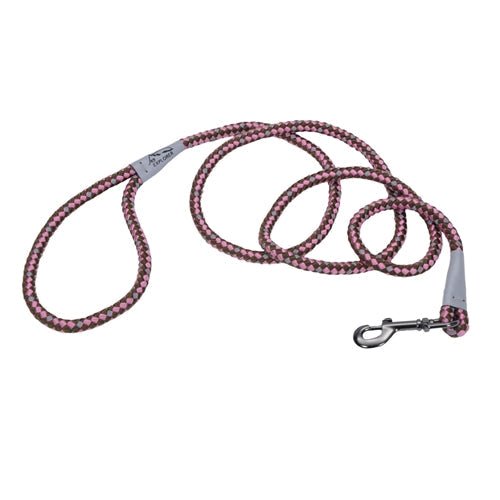 Coastal K9 Explorer 6 Rope Snap Dog Leash Rosebud Pink - Pets Perfect