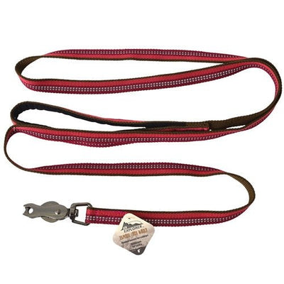 Coastal Pet Products K9 Explorer Reflective Dog Leash With Scissor Snap, 5/8 in X6 Berry Red - Pets Perfect