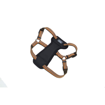 Coastal Products K9 Explorer Reflective Adjustable Padded Dog Harness Campfire Orange (Size: 16-24 in)