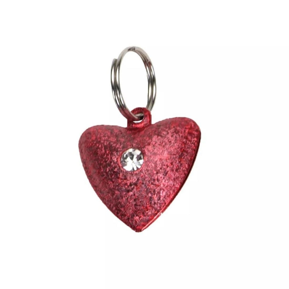 Coastal Frosted Designer Cat Bells, Heart, 1 ct, view 2