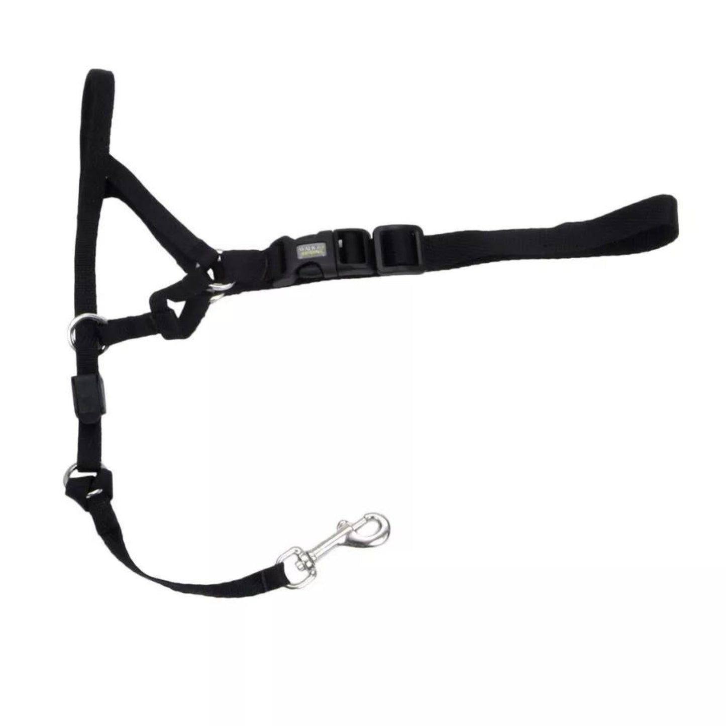 Walk 'n Train Dog Head Halter, Black Large