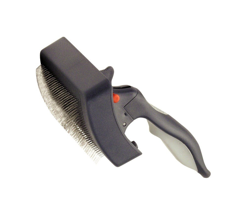 Evolution Self - Cleaning Slicker Dog Brush 1ea/SM - Pets Perfect