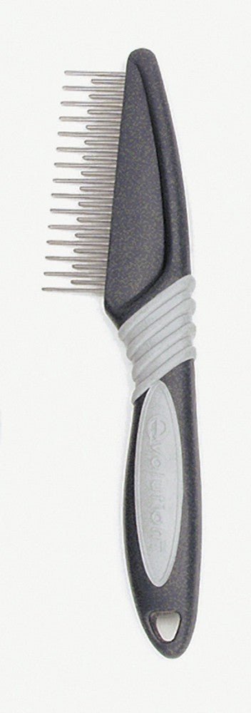 Evolution Shedding Comb With Rotating Teeth 1ea - Pets Perfect