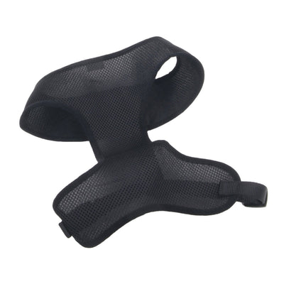 Coastal Comfort Soft Adjustable Dog Harness Black Medium, 3/4 in x 20-29 in