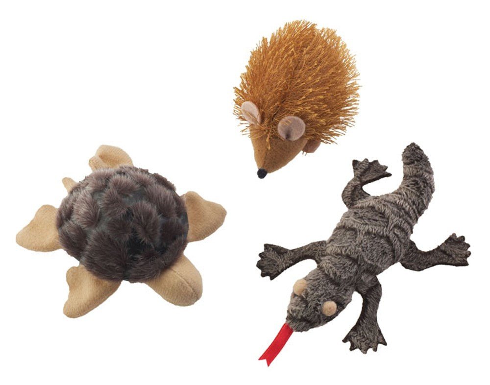 Spot Forest Friends Cat Toy with Catnip Assorted 4 in Large - Pets Perfect