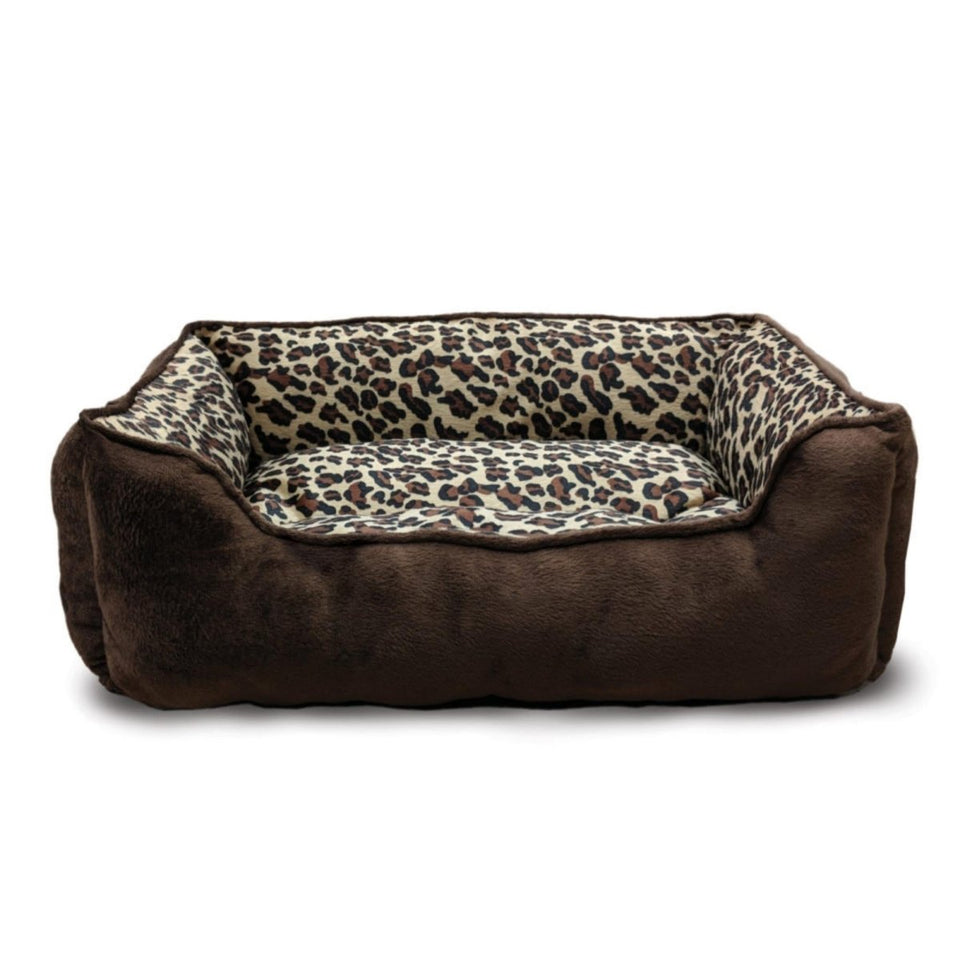 Ethical Pet Sleep Zone Cheetah Step in 31" Chocolate