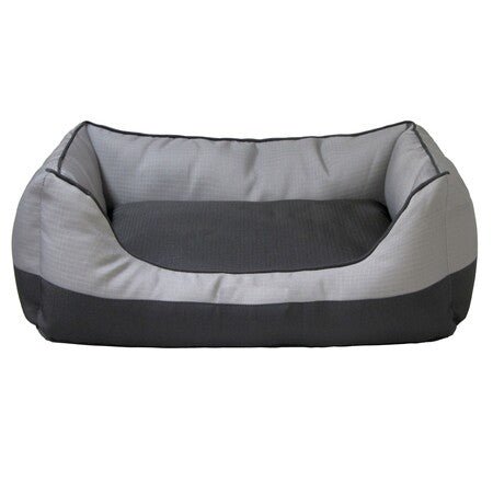 Ethical Bed 2 Tone Gray/Black 26" - Pets Perfect