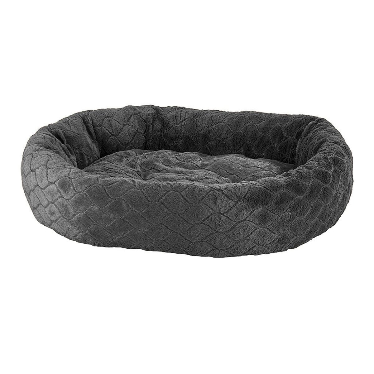 Ethical Pet Sleep Zone Diamond Cut Lounger 31" Deep Gray - Pets Perfect