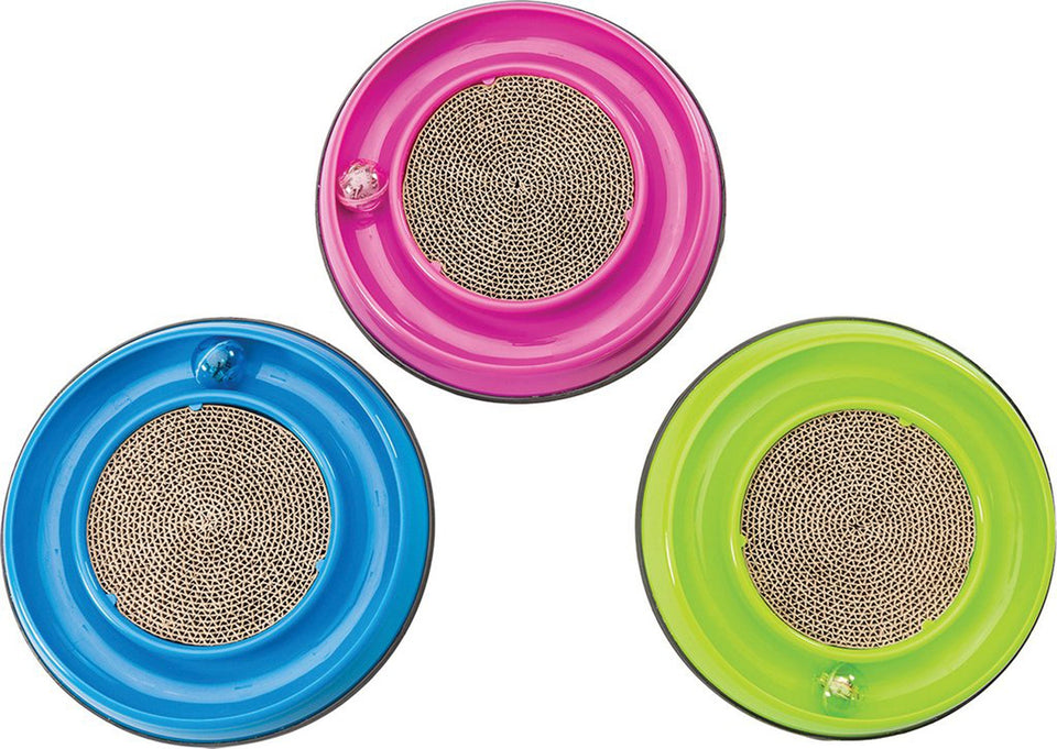 Spot Ethical Rockin' Cat Scratcher 10 in - Assorted Cat Toy