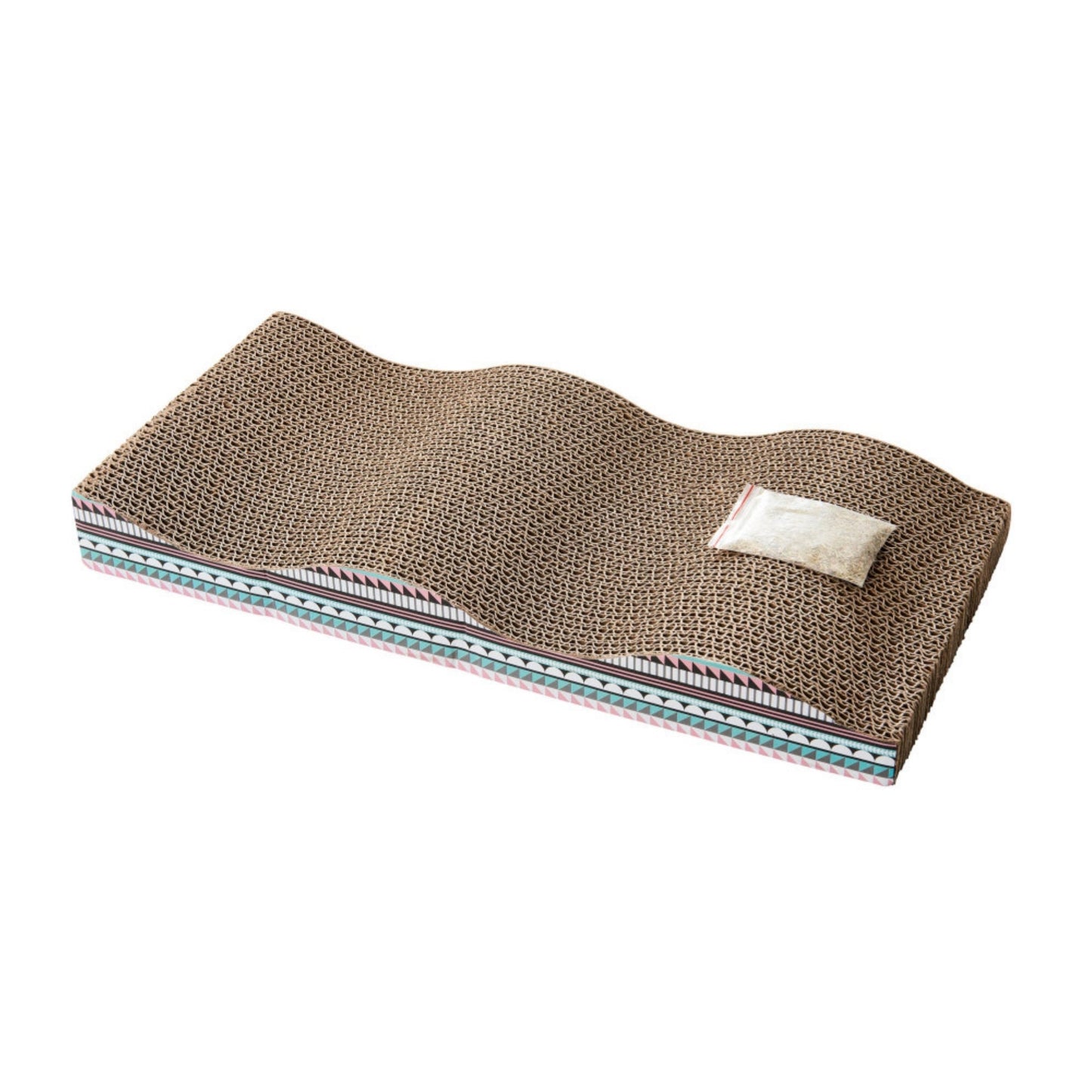 Spot Wave Cat Scratcher Multi, 17 in