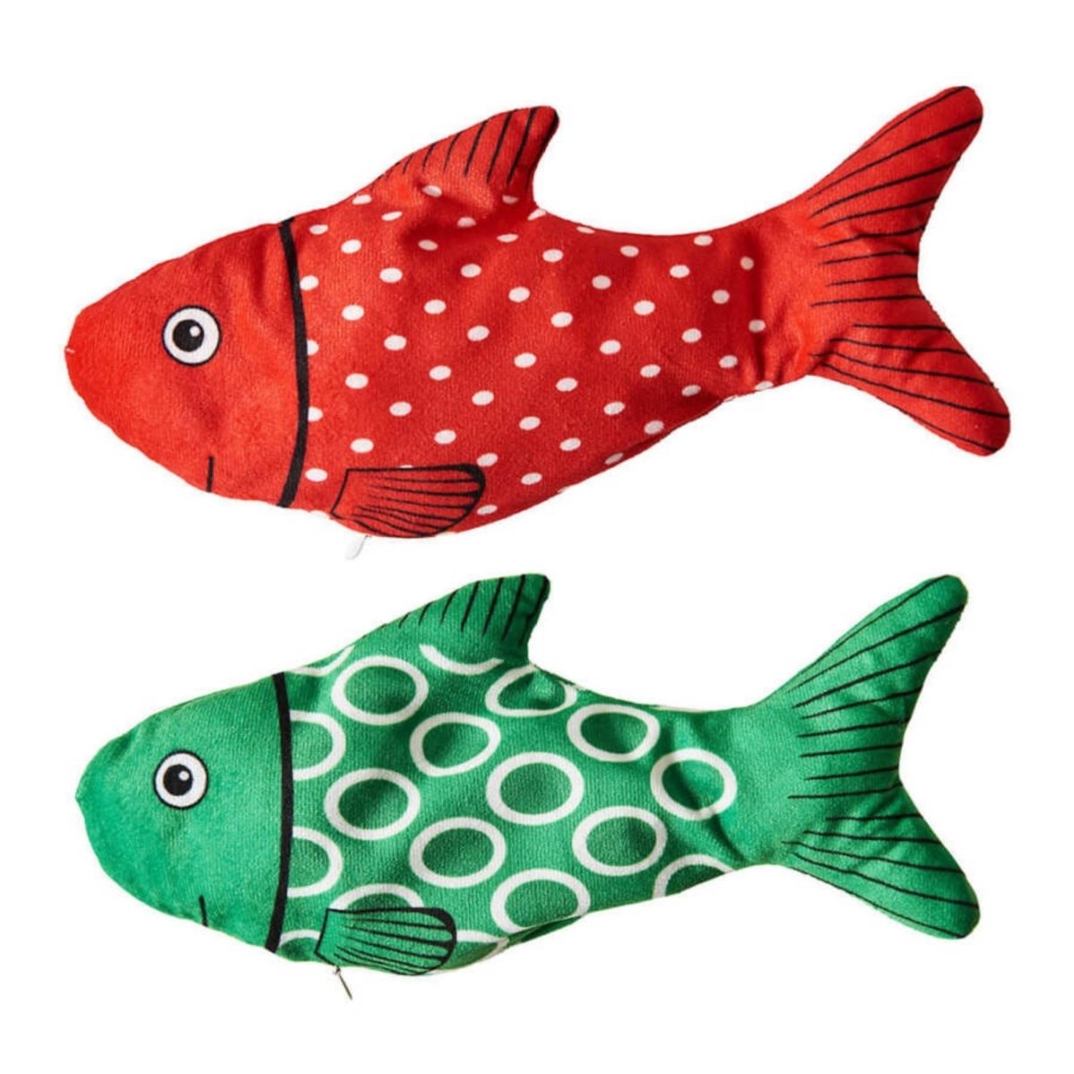 Spot Holiday Flippin Fish Cat Toy Assorted, 1ea/11.5 in - Pets Perfect