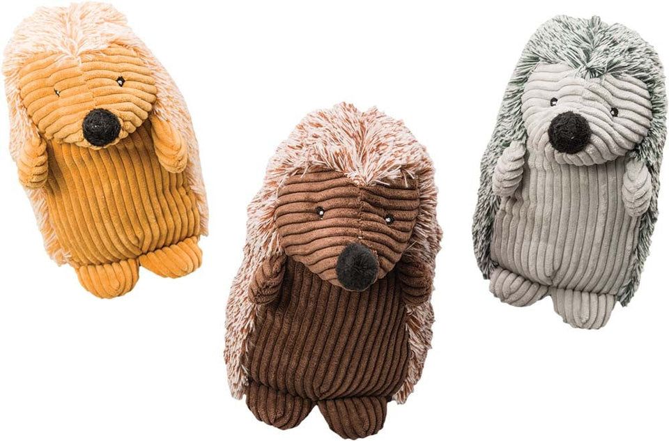 Spot Corduroy Hedgehogs Dog Toy, Assorted, 8 In