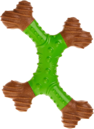 Bam-Bone Dental Chew Dog Toy x-Bone, 8 in
