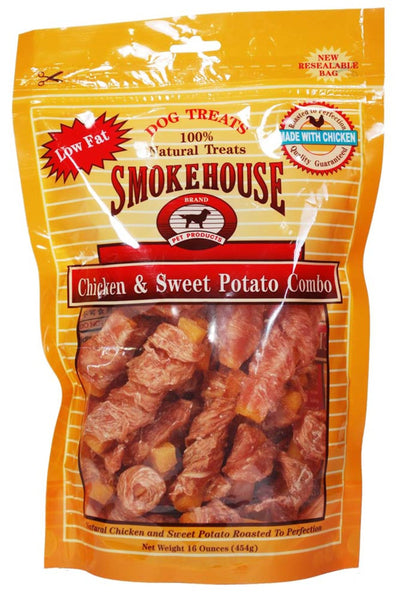 Smokehouse Chicken & Sweet Potato Dog Treat, 16 oz