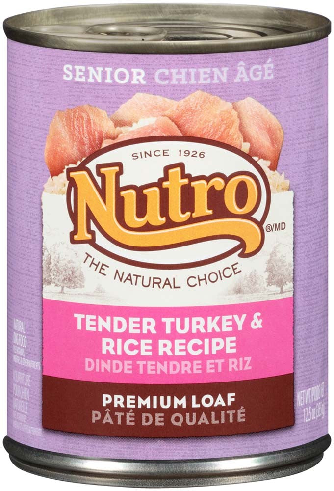 Nutro Premium Loaf Adult Wet Dog Food Turkey