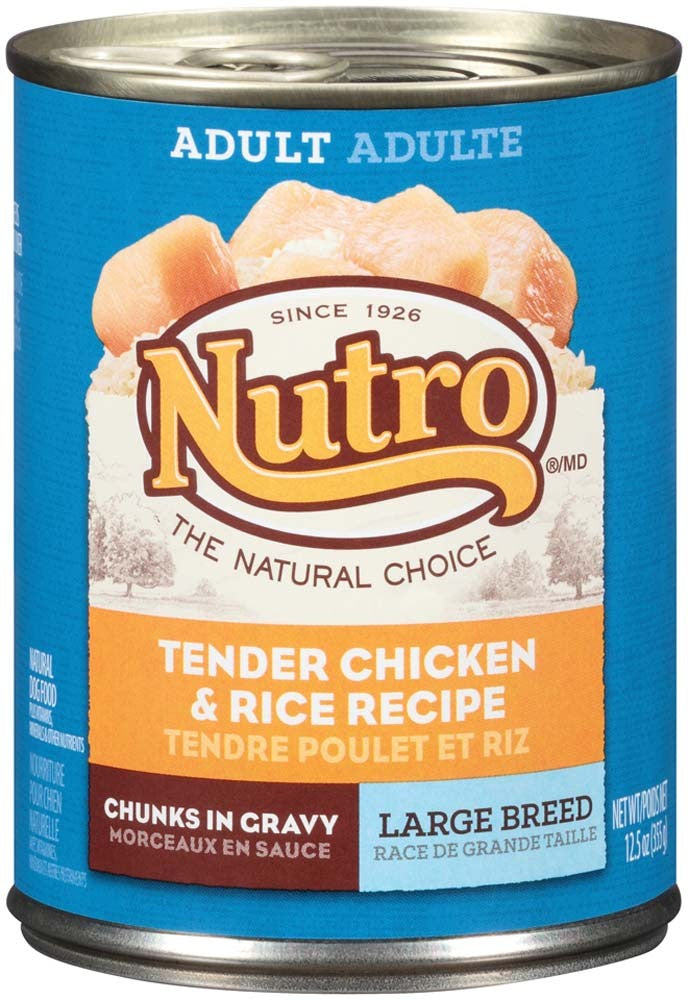 Nutro Large Breed Adult Wet Dog Food Chunky Chicken & Turkey Stew 12.5