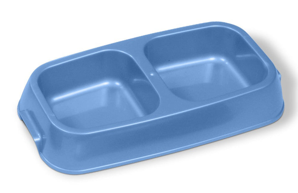 Van Ness Plastics Lightweight Double Dish, Assorted, Medium