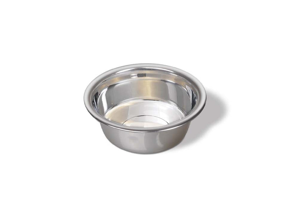 Van Ness Plastics Lightweight Stainless Steel Dish, Silver, Small