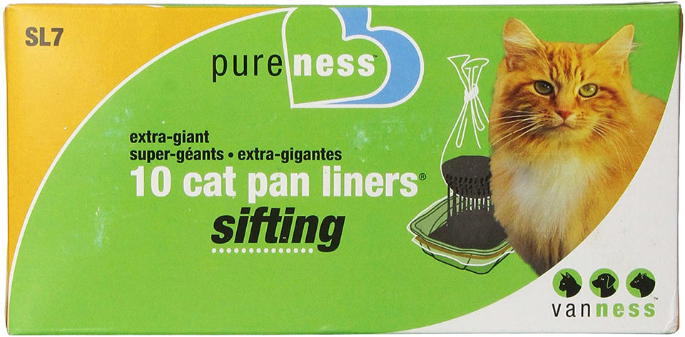 Van Ness Plastics Extra-Giant Sifting Cat Pan Liners, 10-Count