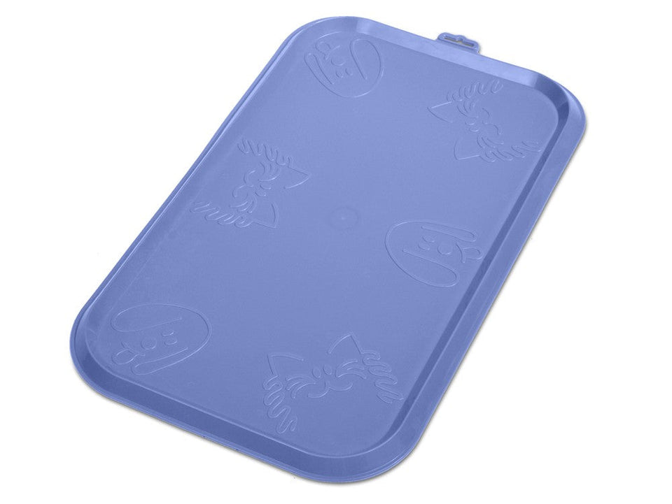 Van Ness Plastics Pet Dinner Mat, Blue Large
