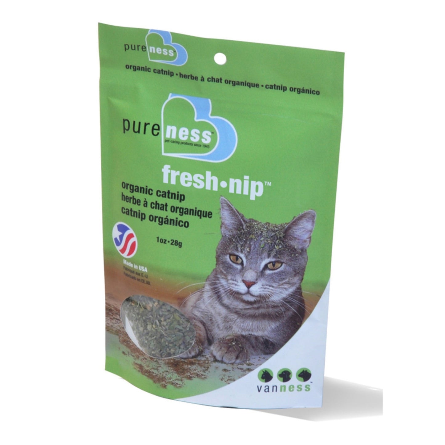 Van Ness Plastics Pureness Fresh Nip Organic Catnip 1 oz