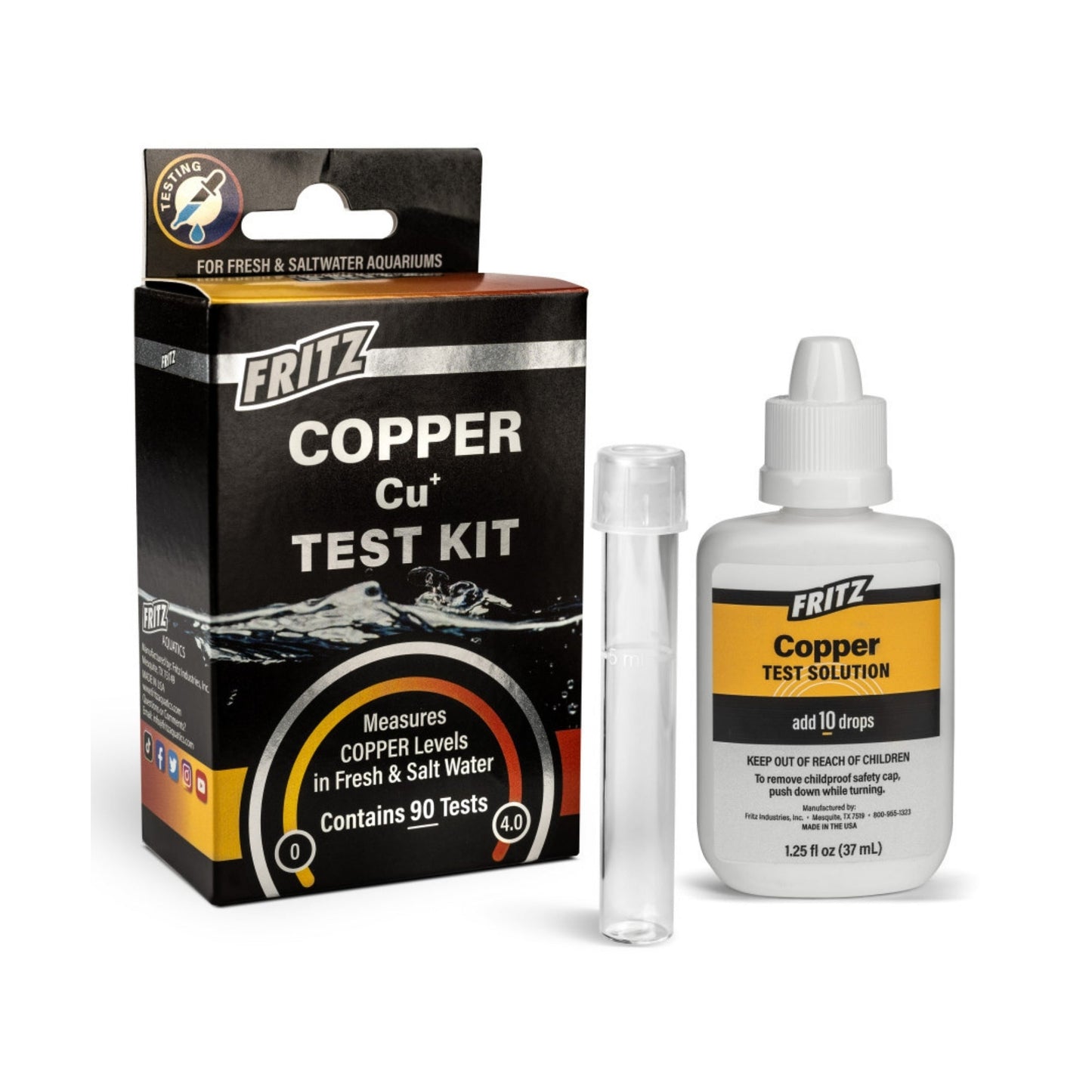 Fritz Copper Test Kit 1ea/One Size - Pets Perfect