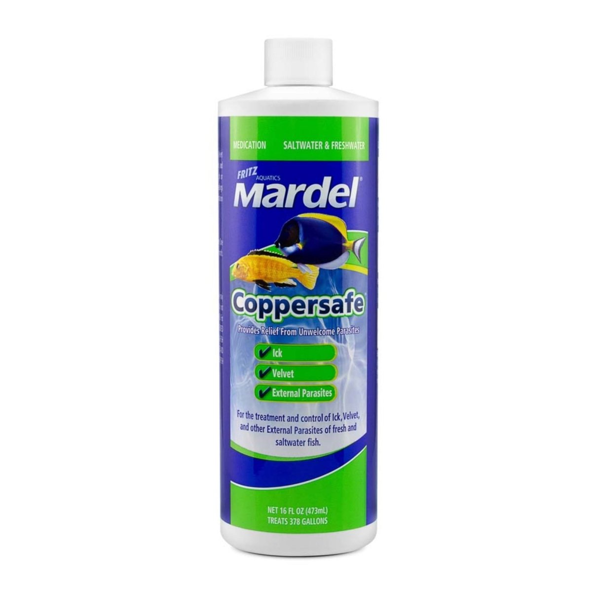 Mardel Coppersafe Chelated Copper Treatment 1ea/4 fl oz - Pets Perfect