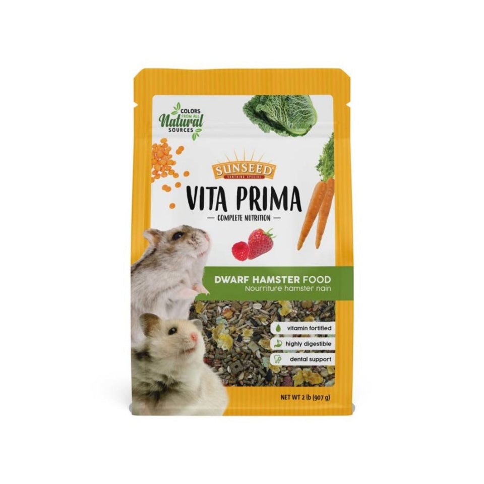 Sun Seed Vita Prima Dwarf Hamster Dry Food 1ea/2 lb